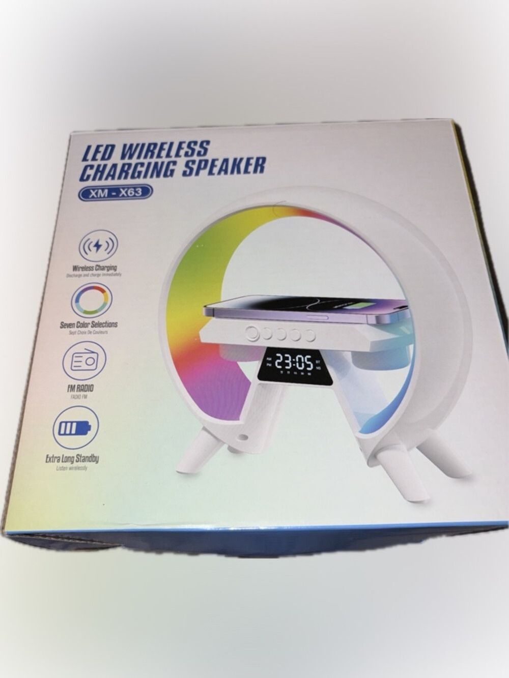 NEW LED Wireless Charging Speaker with SUNRISE Simulator & White Noise